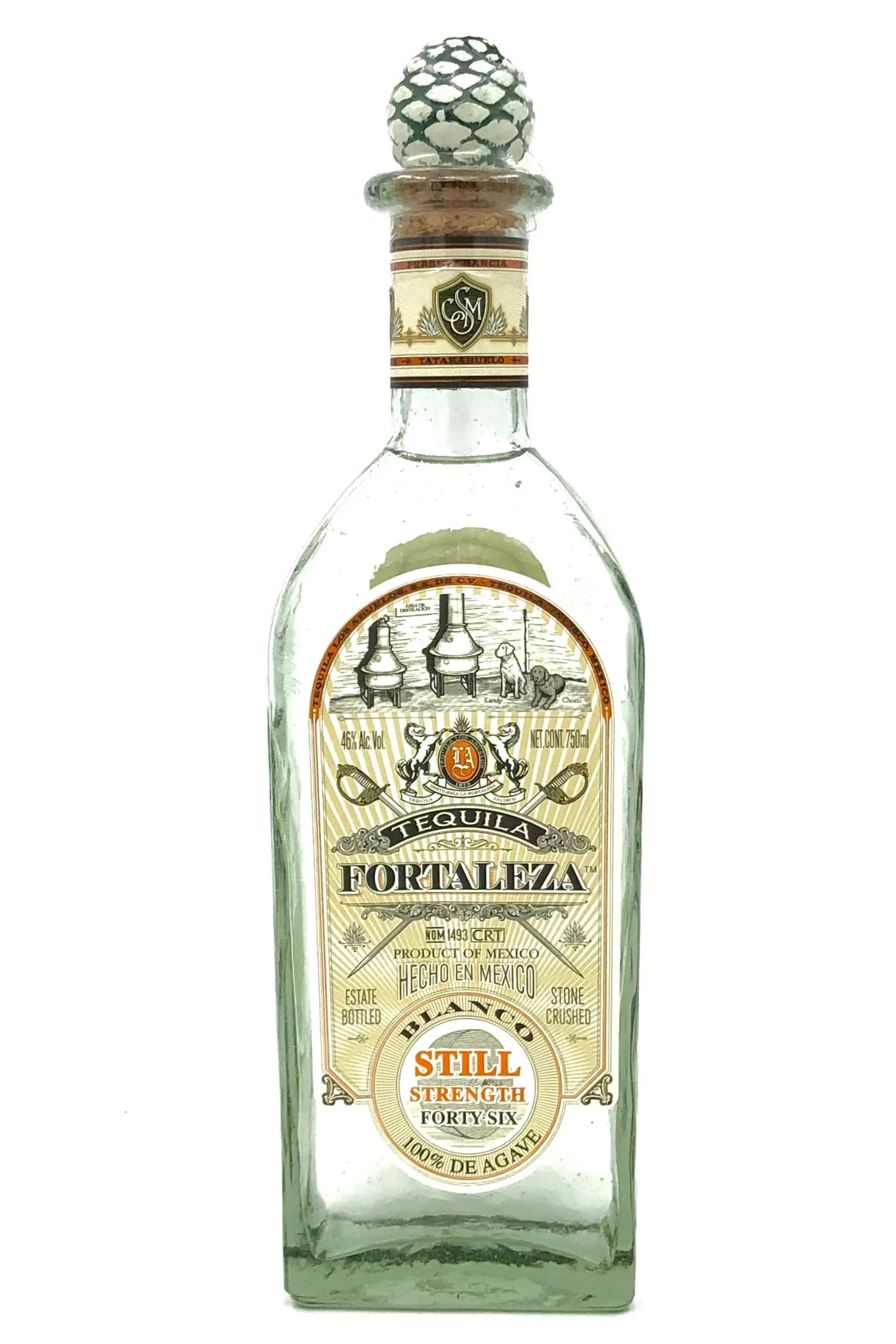 Fortaleza Still Strength Blanco Tequila 750ml