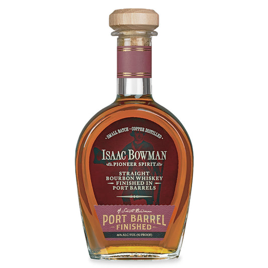 Isaac Bowman Small Batch Bourbon Port Barrel Finish - 750ml