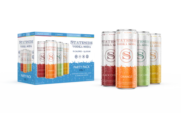 Stateside Vodka Soda Party Pack 8-pack cans