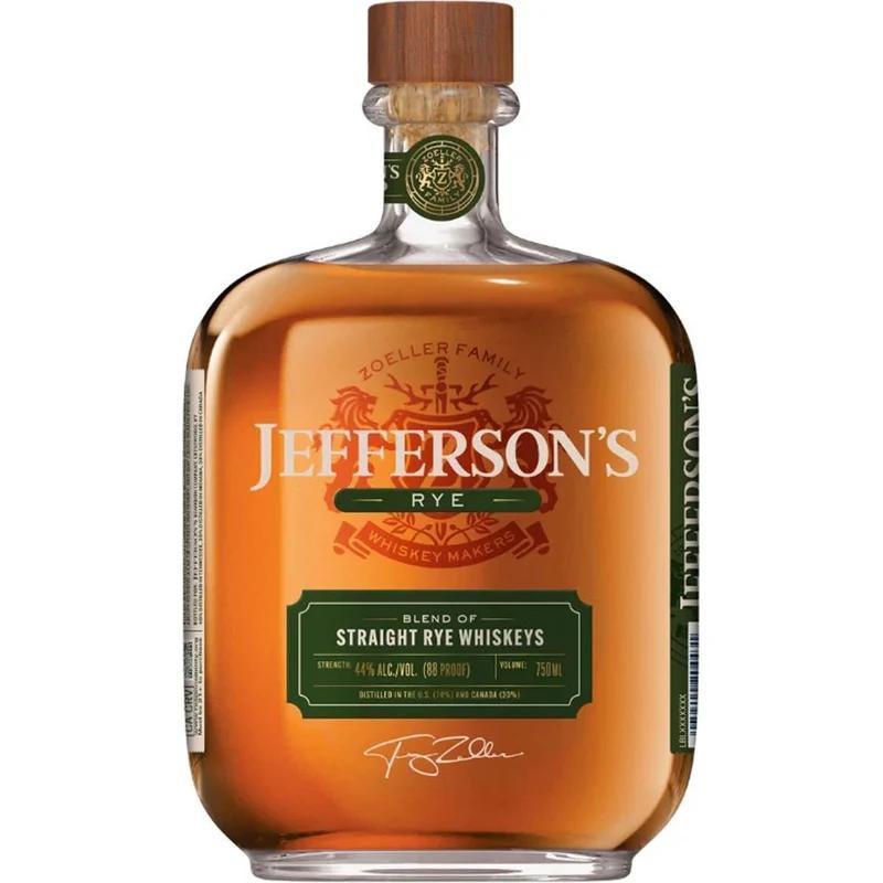 Jefferson's Straight Rye Whiskey - 750ml