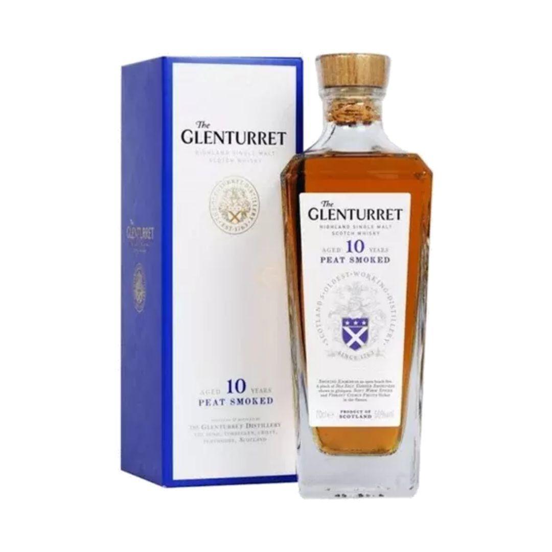 Glenturret 10 Year Peat Smoked Single Malt Scotch Whisky - 750ml