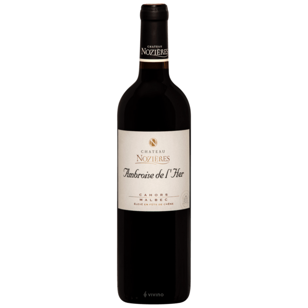 Chateau Nozieres Cahors Ambroise de L'Her 2018