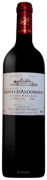 Graves d'Ardonneau Blaye Cuvee Prestige 2020