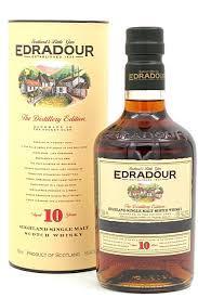 Edradour 10-year Single Malt Scotch- 700ml