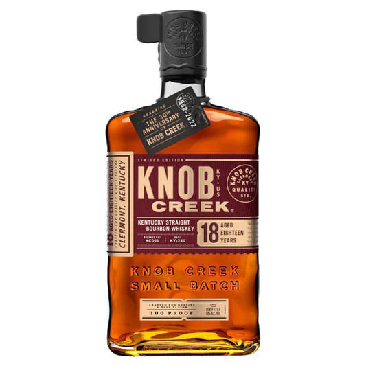 Knob Creek Bourbon 100 proof aged 18 years Limited Edition - 750ml