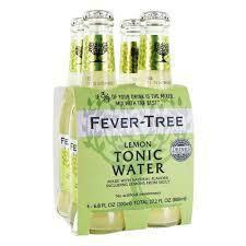 Fever Tree Lemon Tonic Water - 200ml 4-pk