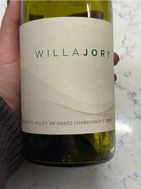 Willajory Chardonnay Unoaked Willamette Valley 2024