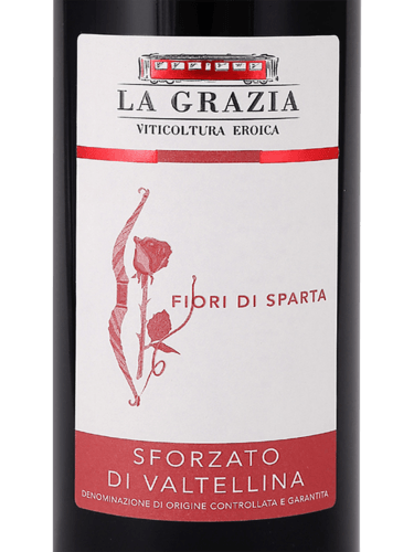 La Grazia Sforzato di Valtellina Fiori di Sparta 2016