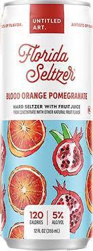 Untitled Art  Florida Seltzer Blood Orange Pomegranate 12oz 6-pack