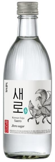 Saero Soju Zero Sugar 375ml