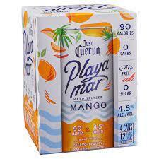 Jose Cuervo Playa mar Mango Hard Seltzer 4-pack