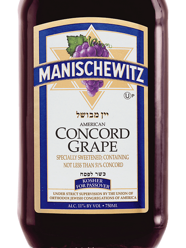 Manischewitz Concord Grape 750ml