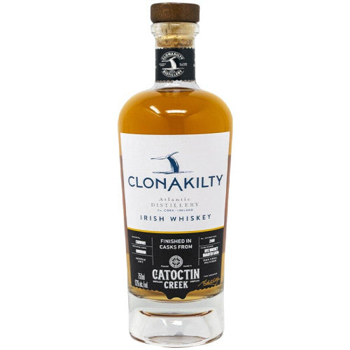 Clonakilty Irish Whiskey Finished in Catoctin Creek Casks 124 Proof