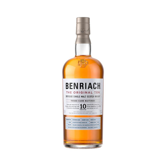 Benriach "The Original Ten" Single Malt Scotch Whisky 10yr - 750ml