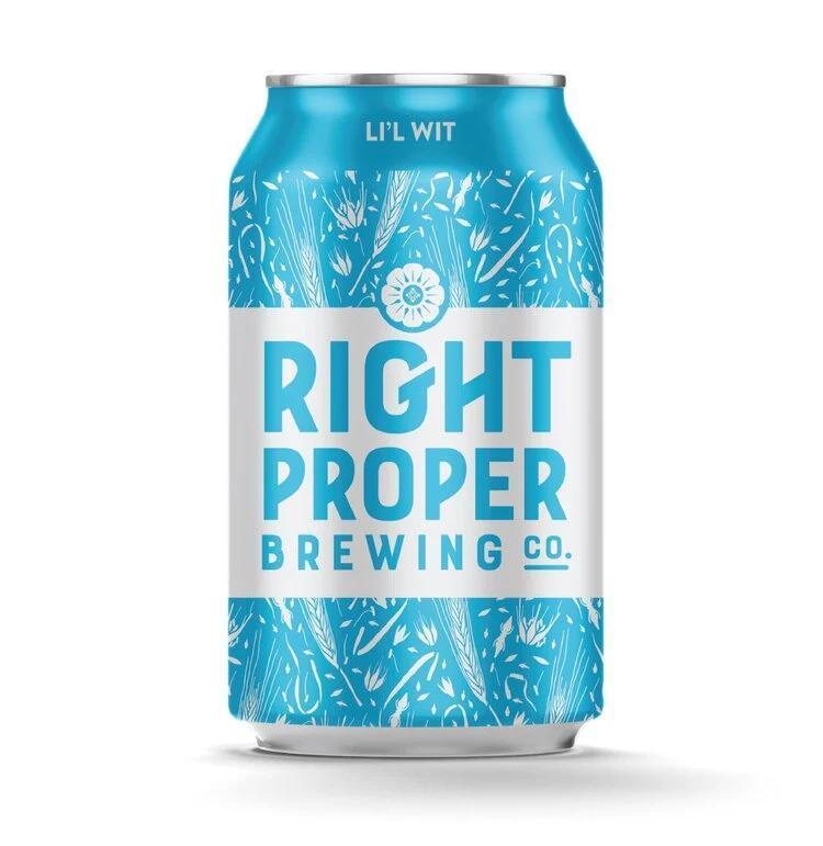 Right Proper Li'L wit 6-pack cans