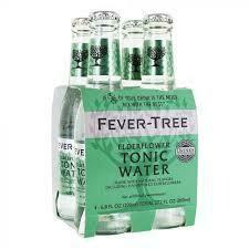 Fever Tree Elderflower Tonic Water - 200ml 4-pk