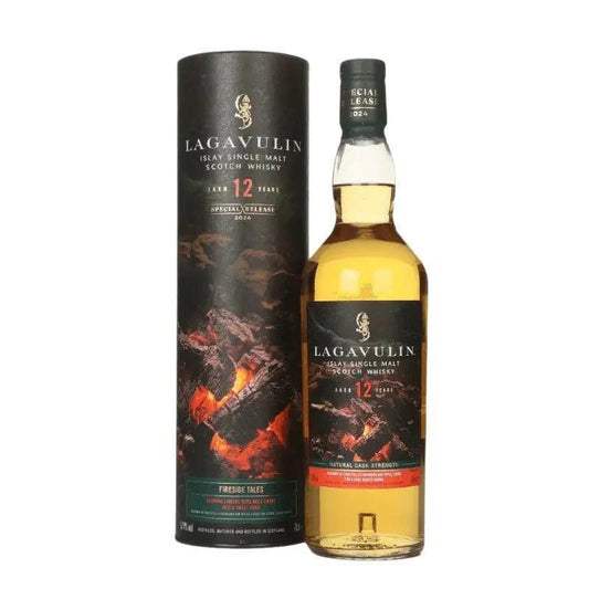 Lagavulin "Fireside Tales" 12 Year Old (Special Release 2024) Single Malt Scotch Whisky (114.8 proof) - 750ml