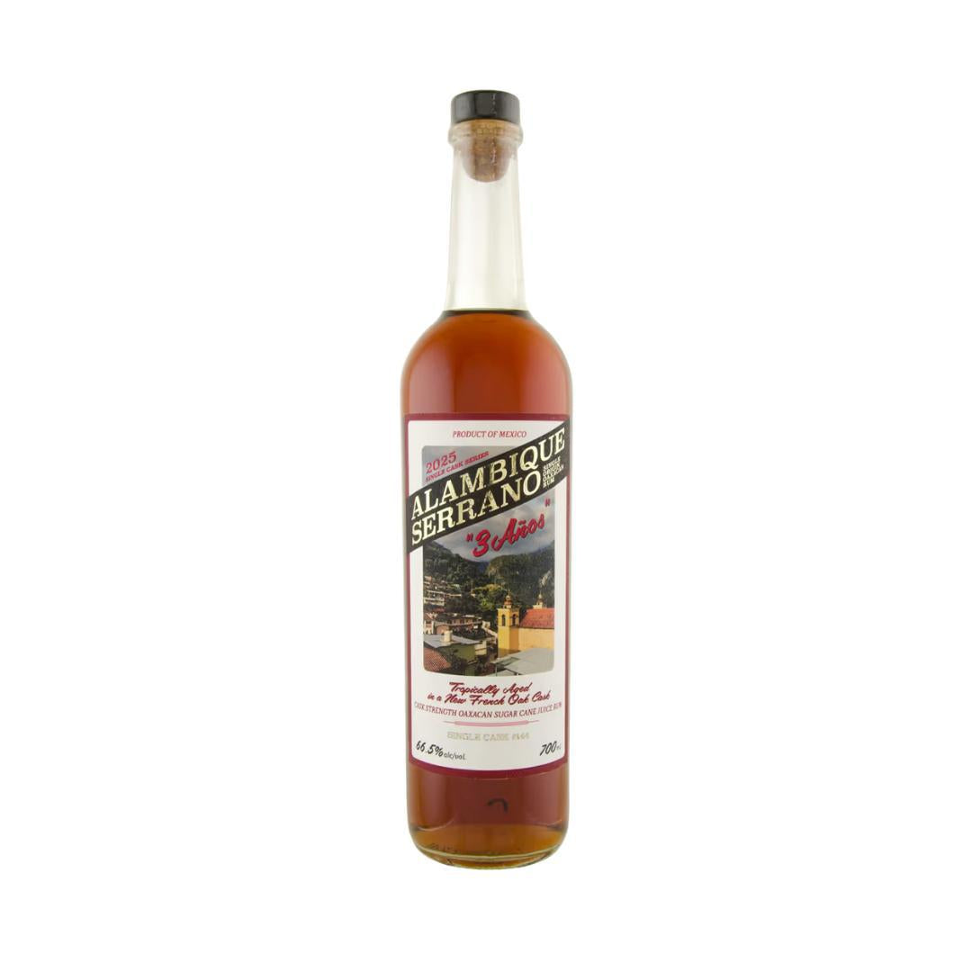 Alambique Serrano "3 Anos" Single Cask #319 "Prestigio" Cask Strength Oaxacan Rum (106 Prf) - 700ml