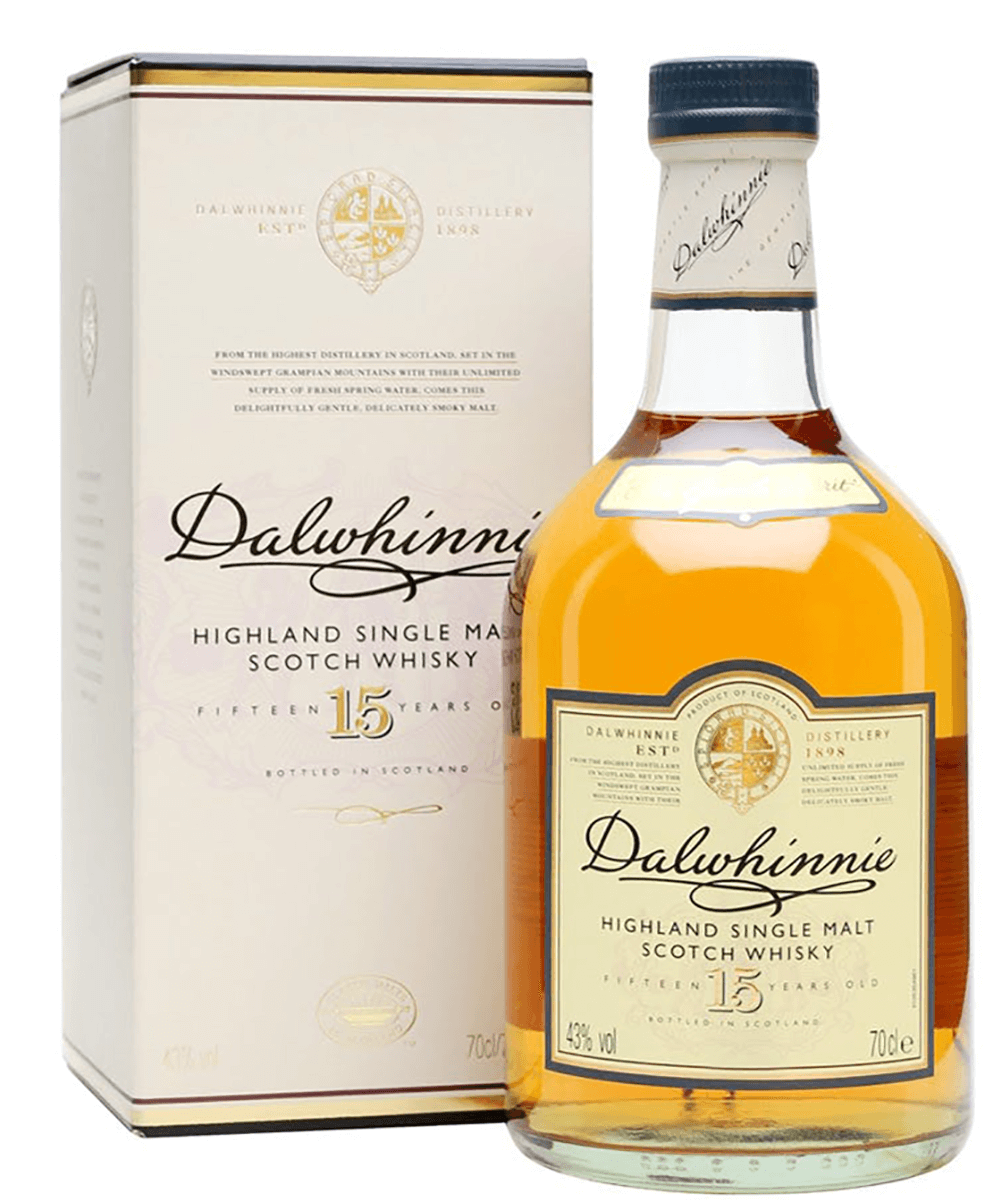 Dalwhinnie 15yr Single Malt Scotch Whisky- 750ml