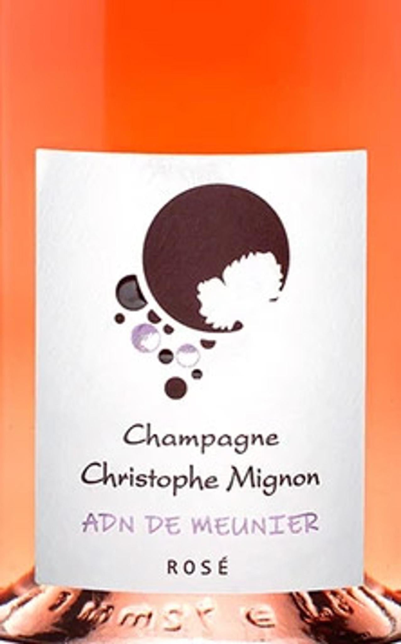 Christophe Mignon ADN de Meunier Rose d'Assemblage Extra Brut NV