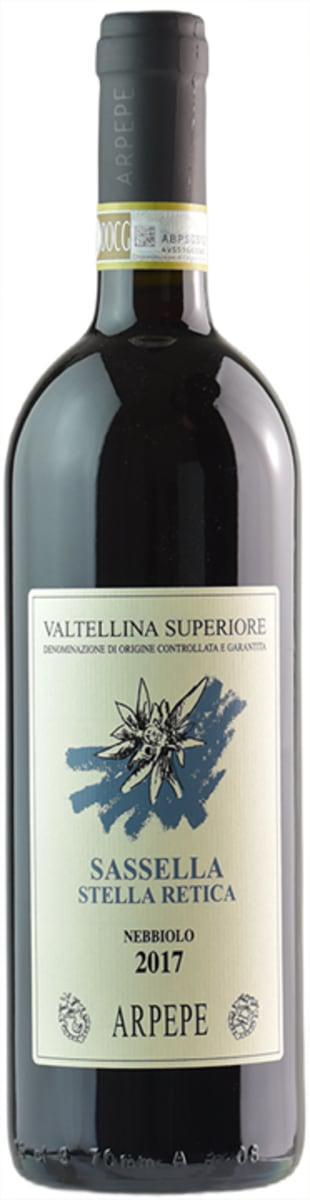 Arpepe Valtellina Superiore Sassella Stella Retica 2017