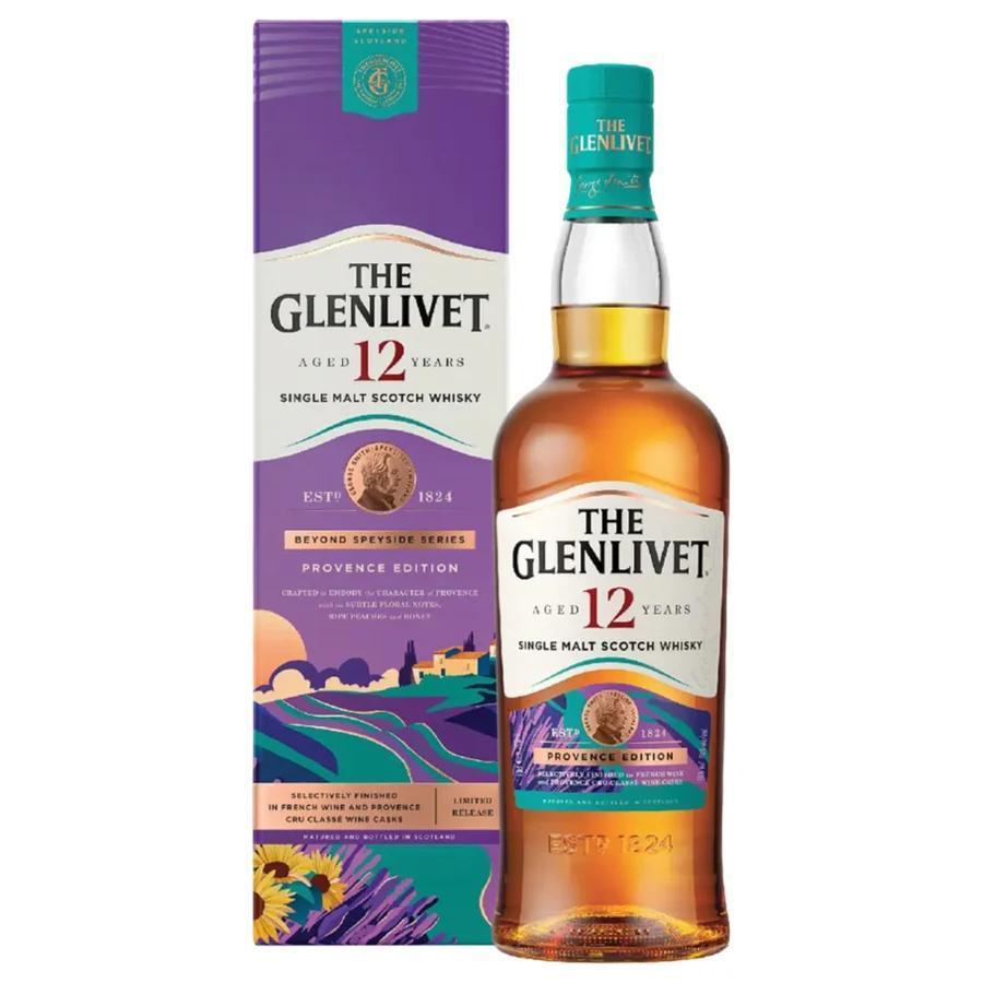 The Glenlivet 12-yr Provence Edition Single Malt - 750ml