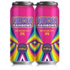 Ommegang Neon Rainbows New England-Style IPA 16.9oz cans