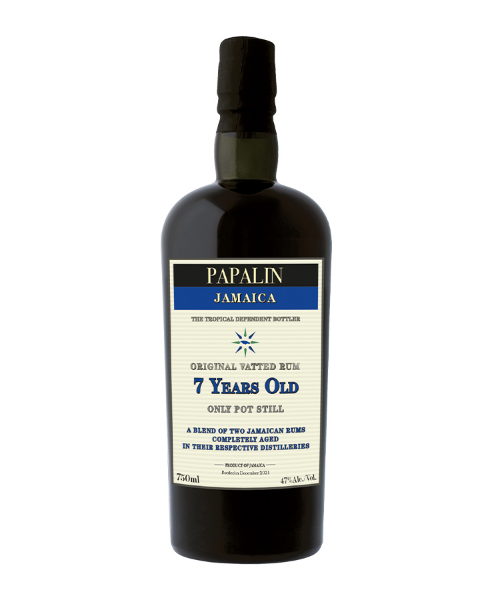 Papalin Jamaica 7yr Pot Still Rum- 750ml
