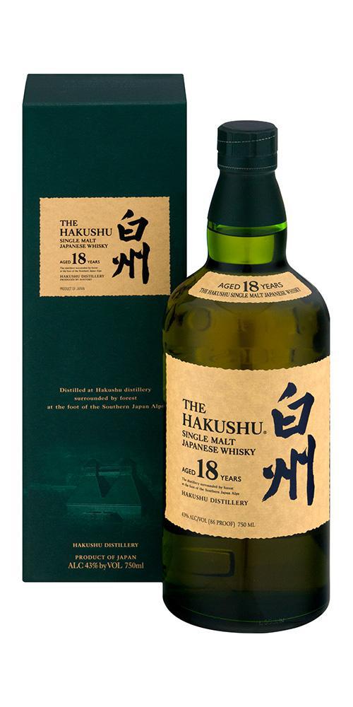 Hakushu 18 Year Old Single Malt Whisky