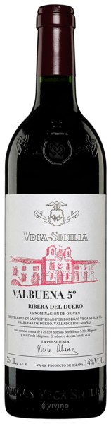 Vega Sicilia Ribera del Duero Valbuena 2014