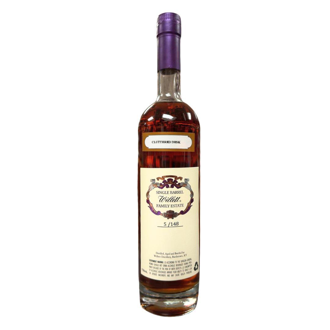 Willett Family Estate Straight Kentucky Bourbon "Cluttered Desk" 11yr (123.8 Proof) - 750ml