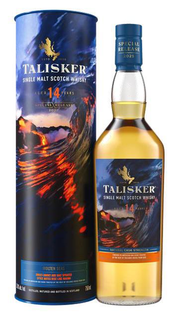 Talisker 14 years "Molten Seas" 2025 Special Release Scotch Malt Whisky- 750ml