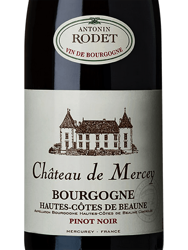 Chateau de Mercey (Antonin Rodet) Bourgogne Hautes Cotes de Beaune 2023