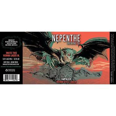 Nepenthe Brewing Impaler Vienna Lager 6-pack cans