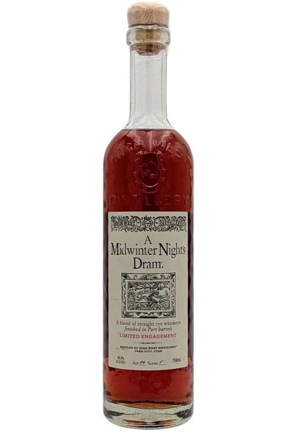 High West A Midwinter Nights Dram Act 14 Scene 7 (98.6 Prf) - 750ml