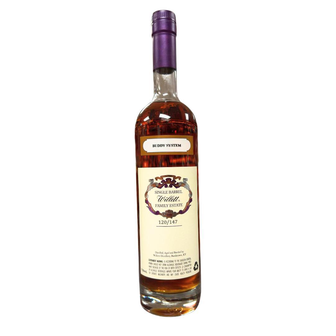 Willett Family Estate Straight Kentucky Bourbon "Buddy System" 10yr (121.2 Proof) - 750ml