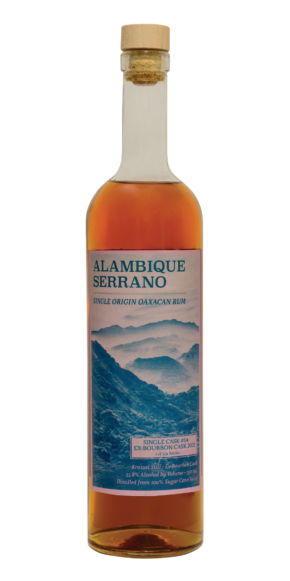 Alambique Serrano Single Cask #14 Ex-Bourbon Cask - 750ml