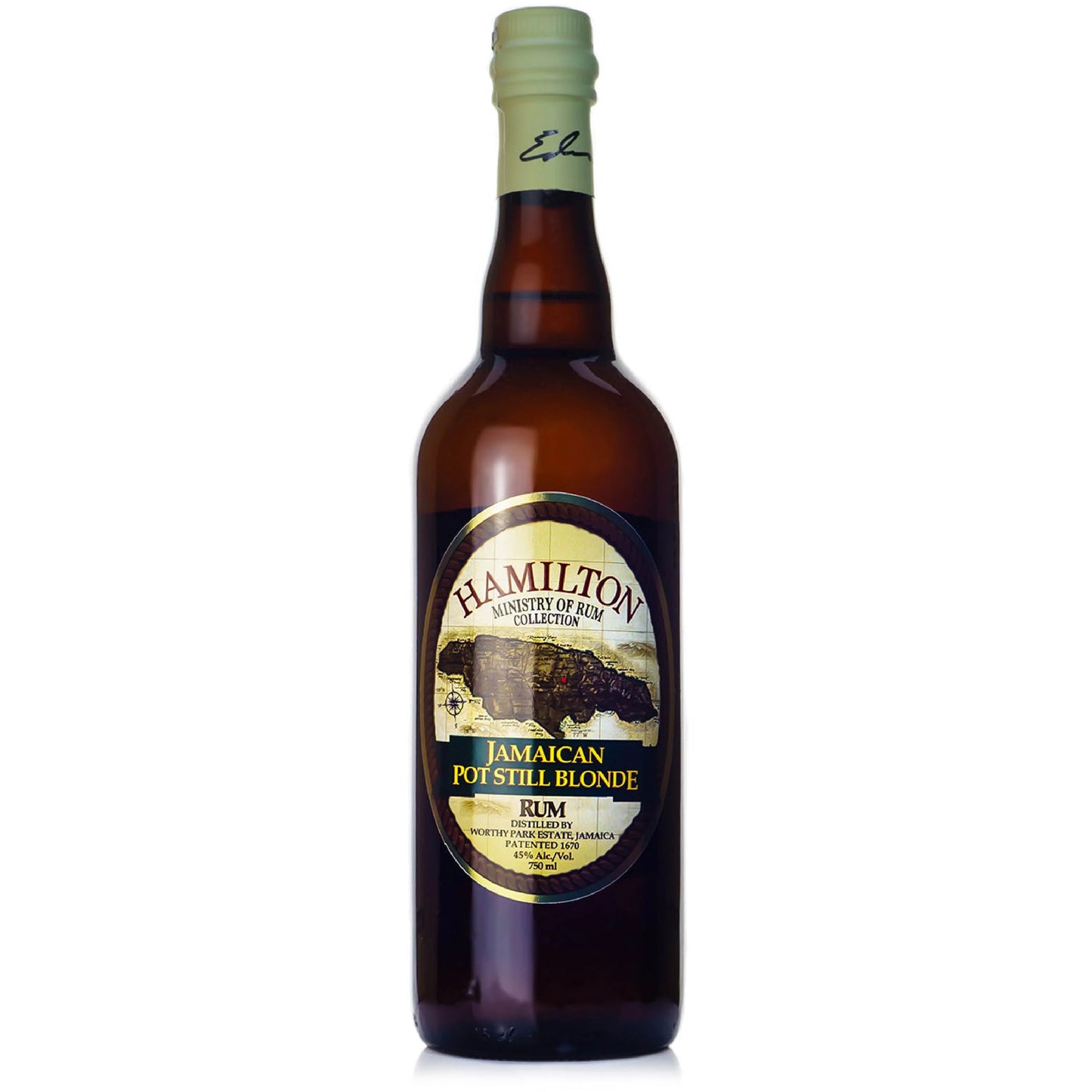 Hamilton Jamaican Pot Still Blonde Rum- 750ml