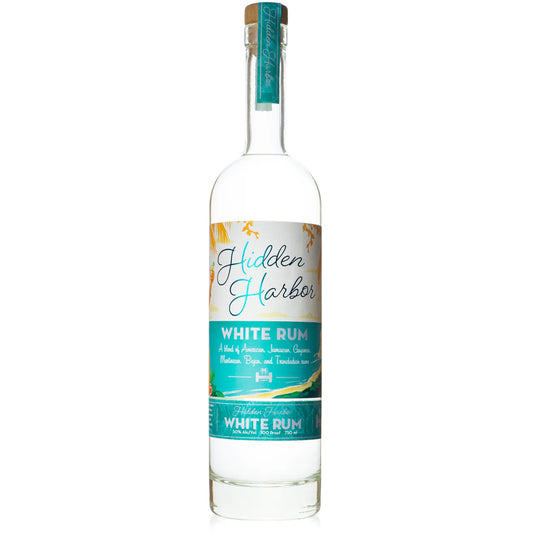 Hidden Harbor White Rum 100prf- 750ml