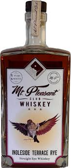 Mt. Pleasant Club Whiskey Ingleside Rye Blend