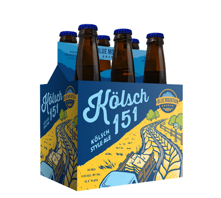 Blue Mountain Kolsch 6-pack cans