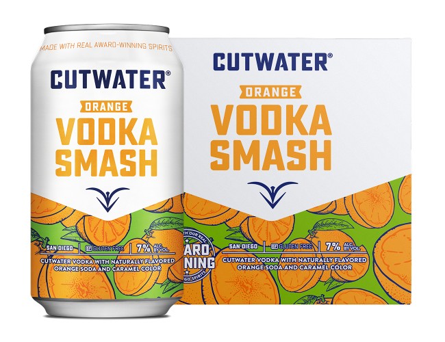 Cutwater Orange Vodka Smash  4-pack cans