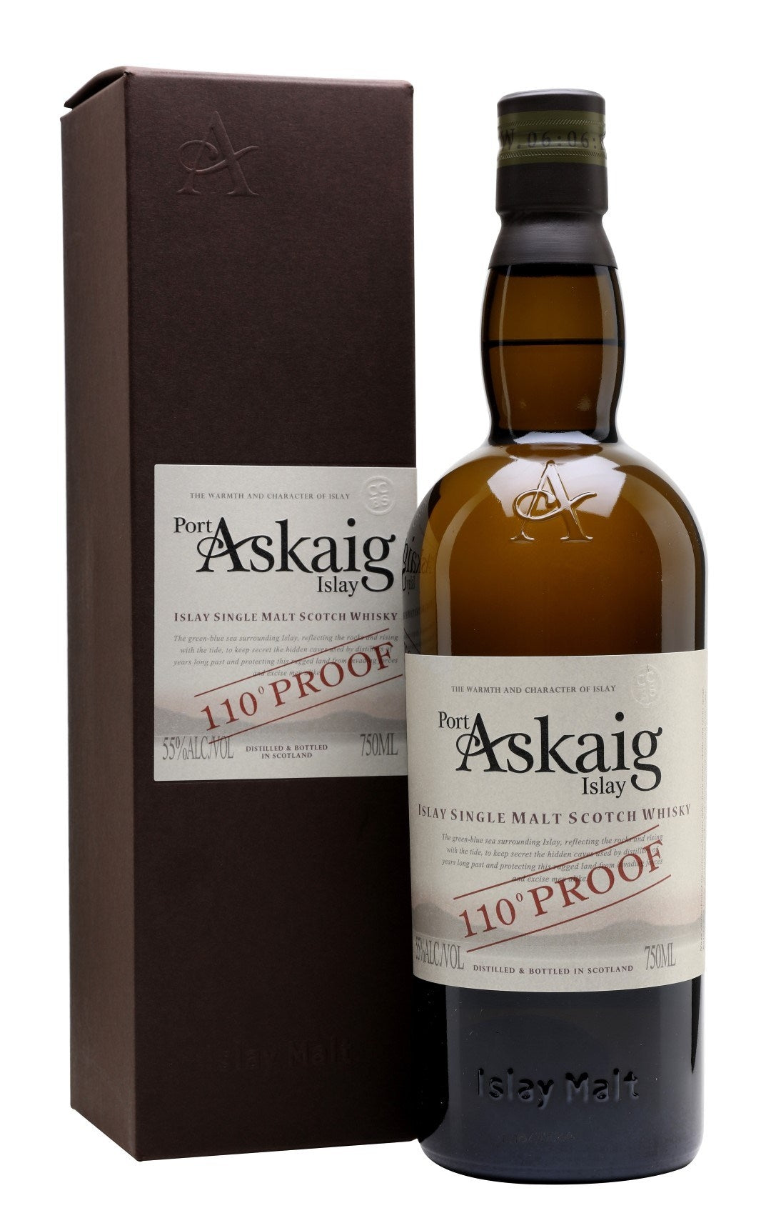 Port Askaig 110pf Scotch Malt Whisky - 750ml